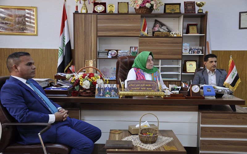 الجلسة التاسعة لاجماع مجلس كلية الهندسة بجامعة كركوك